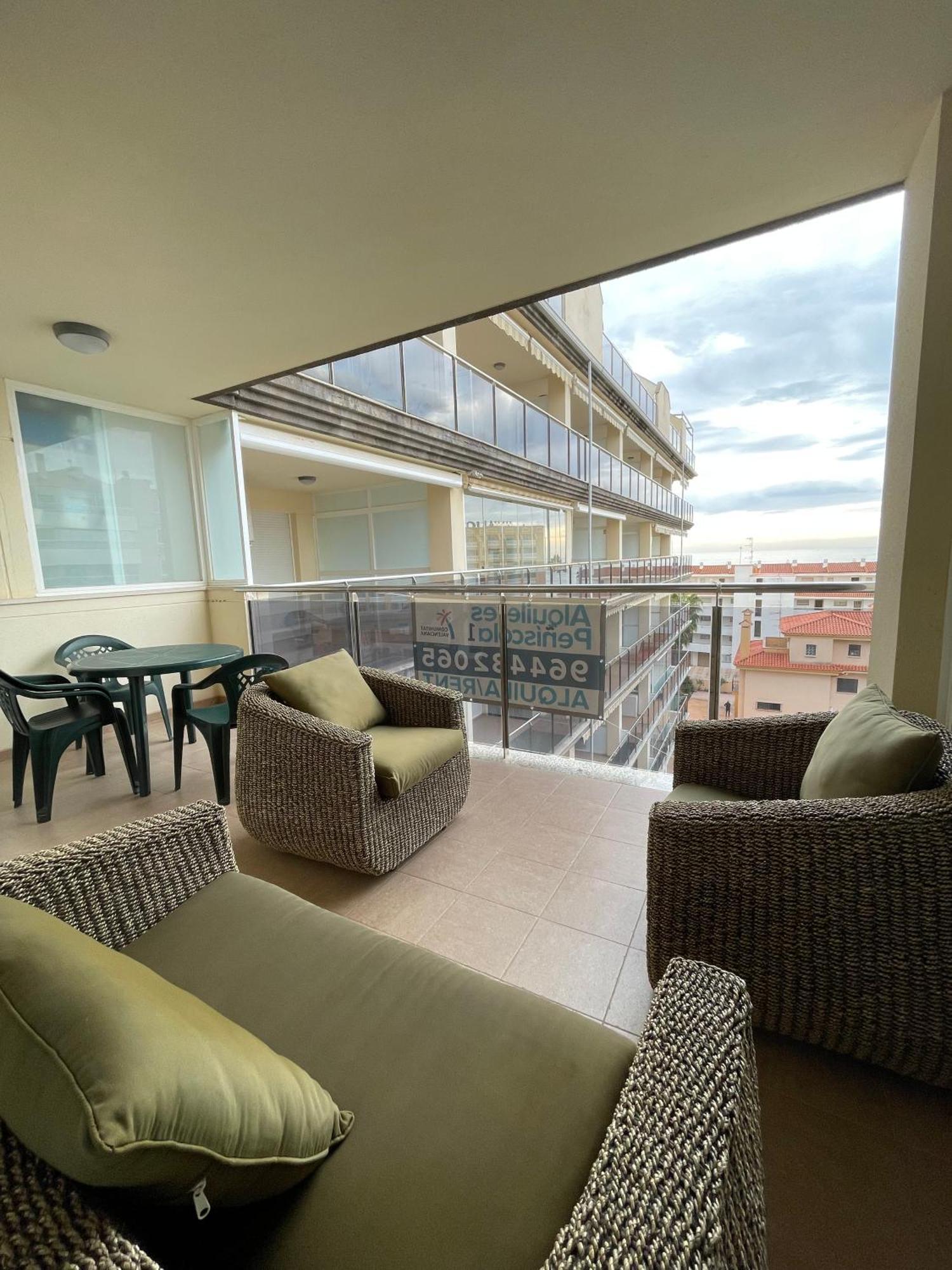 Alpen1 Paseo Maritimo Appartement Peñíscola Buitenkant foto