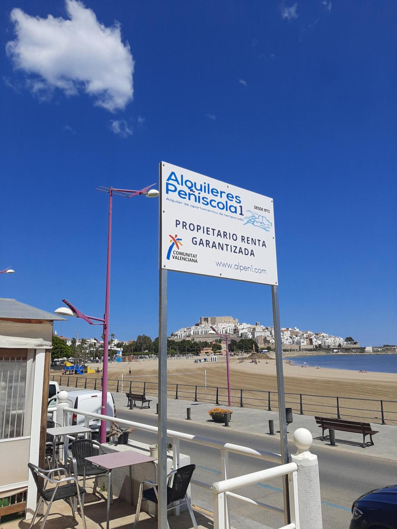 Alpen1 Paseo Maritimo Appartement Peñíscola Buitenkant foto